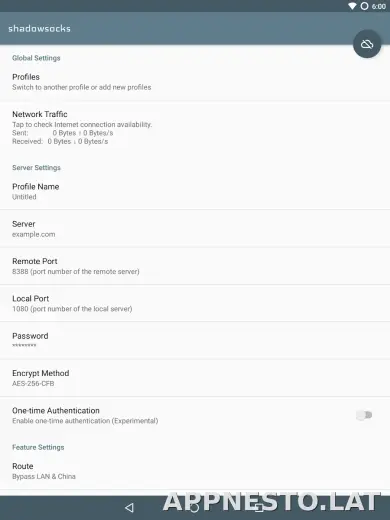 Shadowsocks скриншот 5
